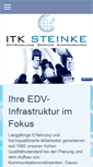 Mobile Screenshot of itk-steinke.de